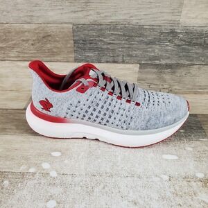 Rabbit Dream Chaser Mens Shoes Sz 10 Running Gray Red Mesh Lace Up Sneakers